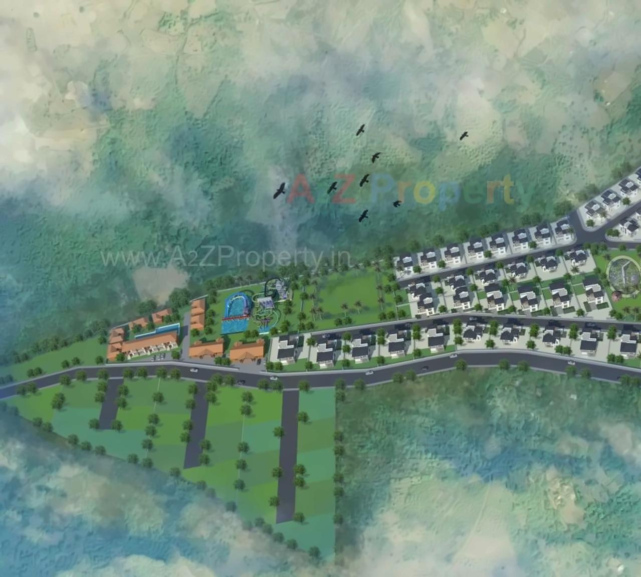 3D Elevation of real estate project Goa Greens Elite located at Girode, Sindhudurg, Maharashtra