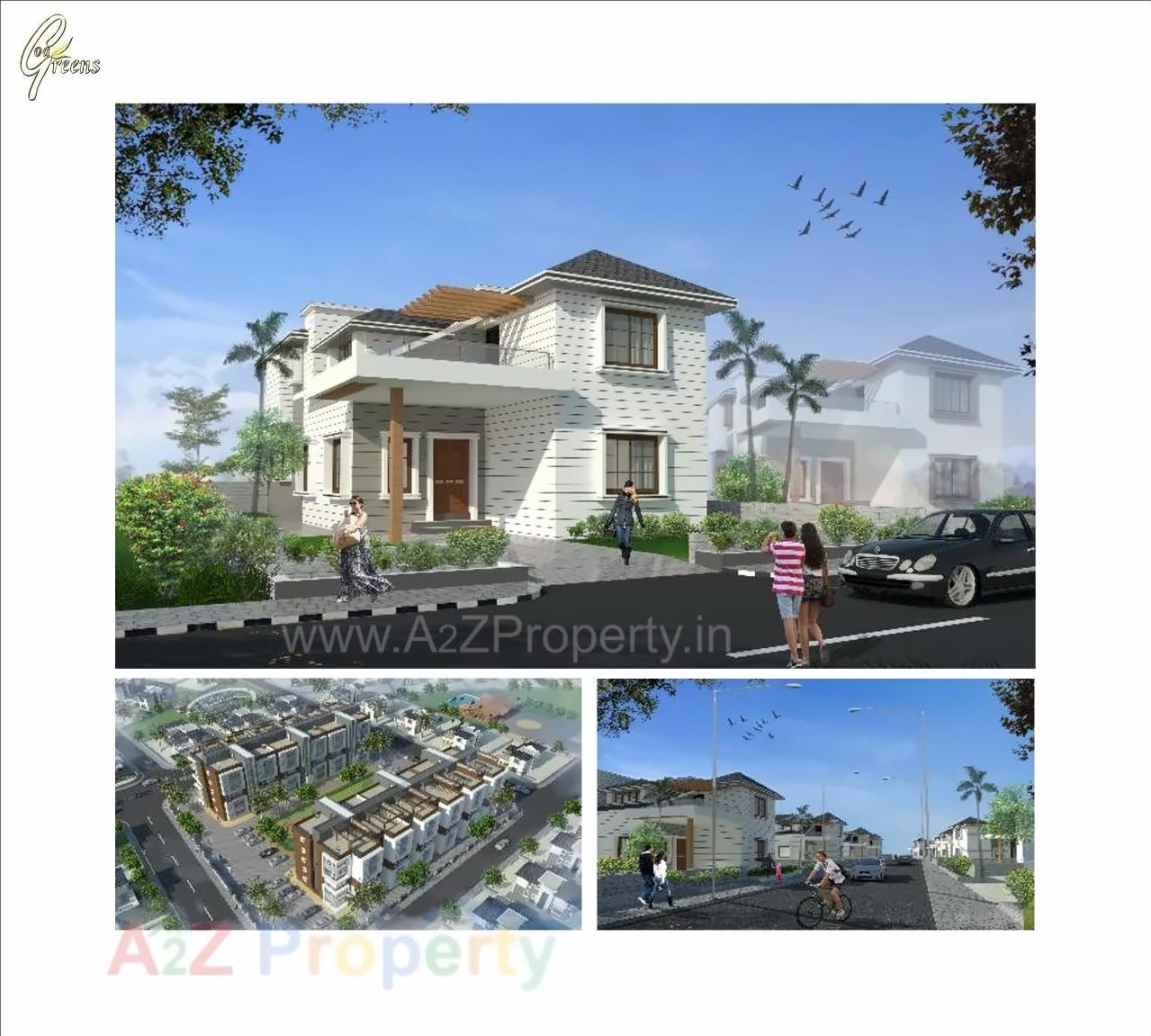 3D Elevation of real estate project Goa Greens Elite located at Girode, Sindhudurg, Maharashtra