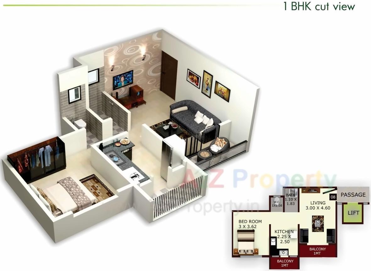 Layout of real estate project Heritage Homes located at Majgaon-ct, Sindhudurg, Maharashtra
