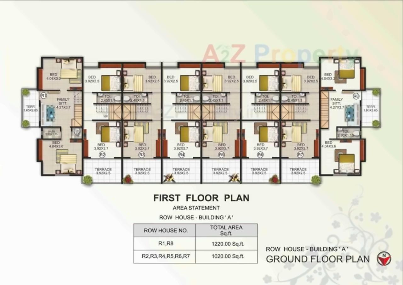 Layout of real estate project Icon Greens located at Kudal-ct, Sindhudurg, Maharashtra