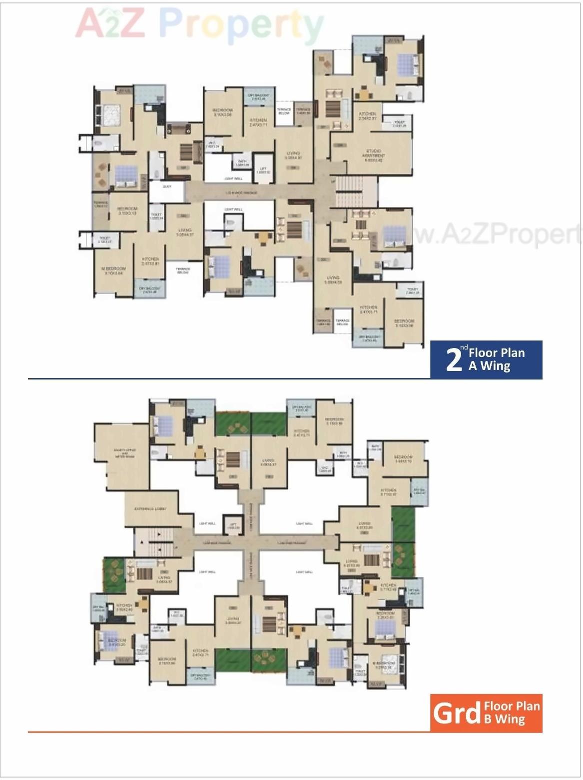 Layout of real estate project Kanakshilp located at Kalmath, Sindhudurg, Maharashtra