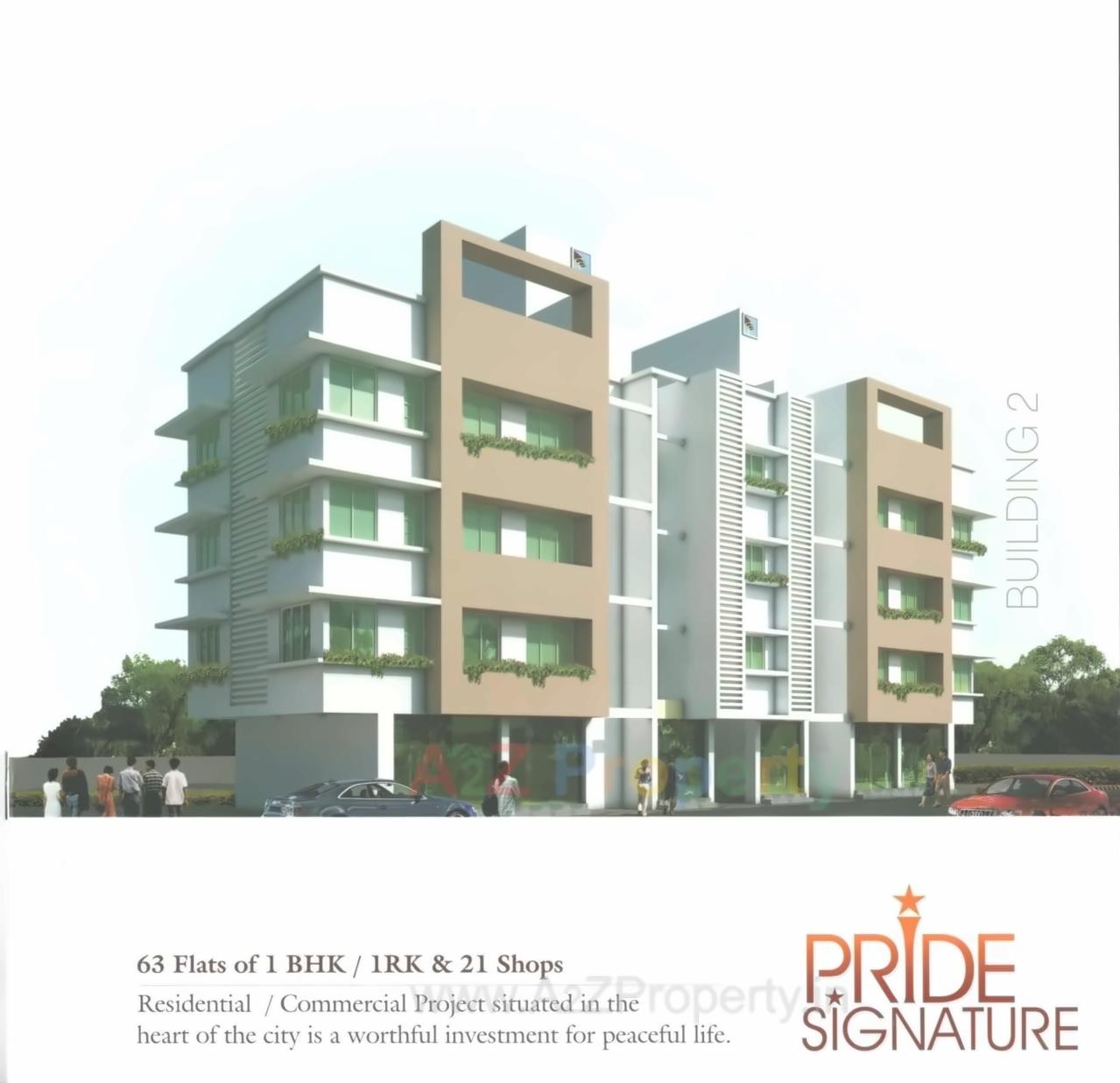 3D Elevation of real estate project Pride Signature located at Malwan-m-cl, Sindhudurg, Maharashtra