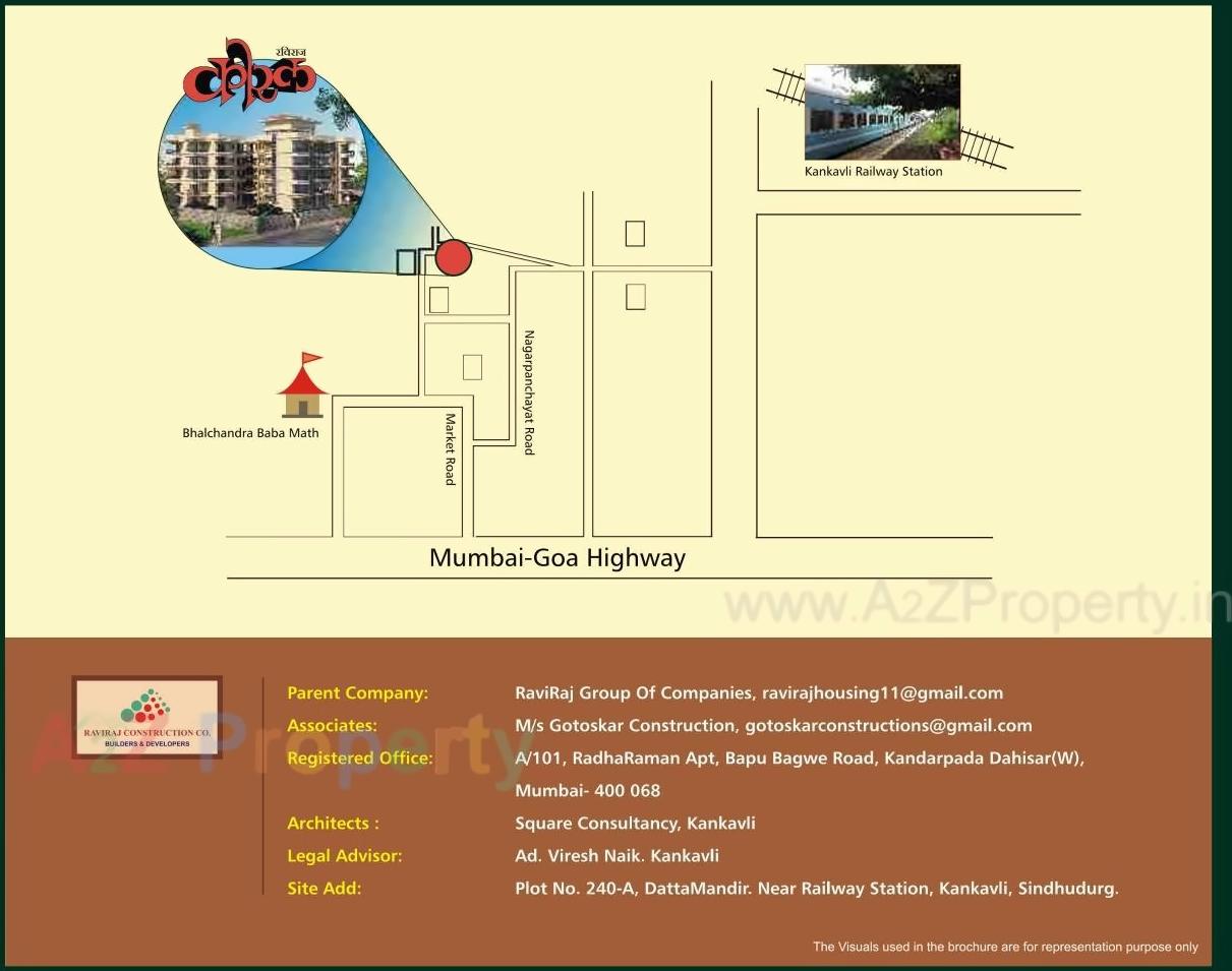  of real estate project Raviraj Coral located at Kankavali, Sindhudurg, Maharashtra