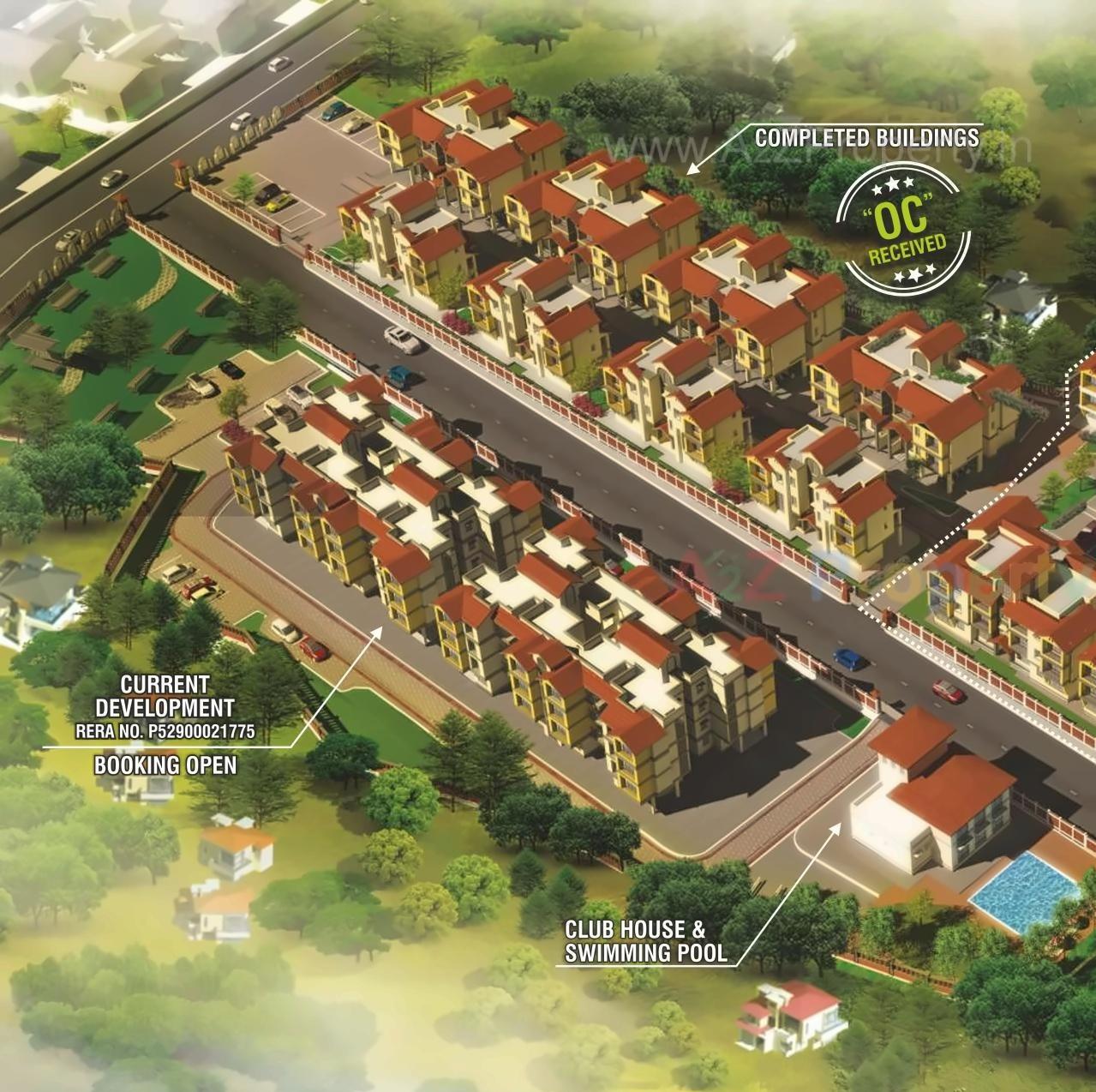 3D Elevation of real estate project Sai Sahavas located at Halval, Sindhudurg, Maharashtra