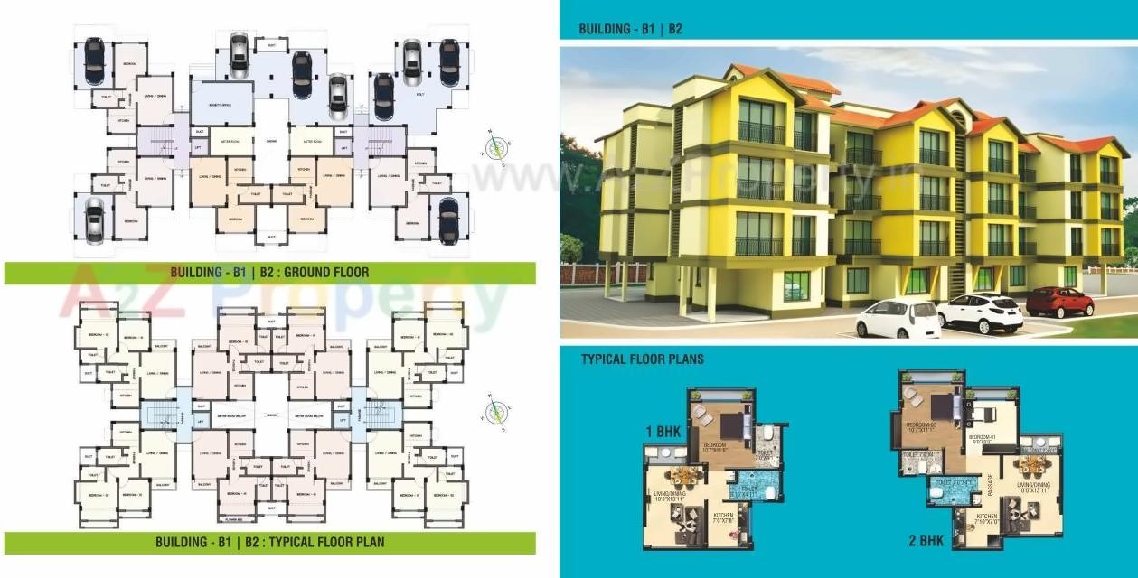 Layout of real estate project Sai Sahavas located at Halval, Sindhudurg, Maharashtra