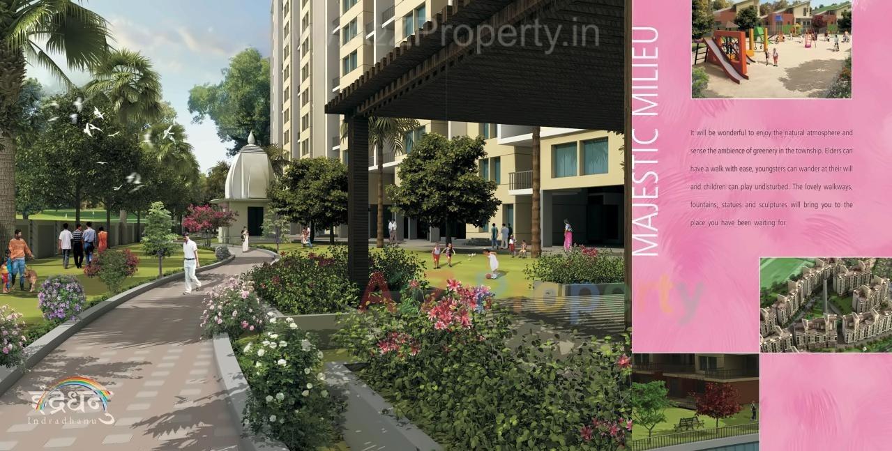 3D Elevation of real estate project Indradhanu located at Solapur-m-corp, Solapur, Maharashtra