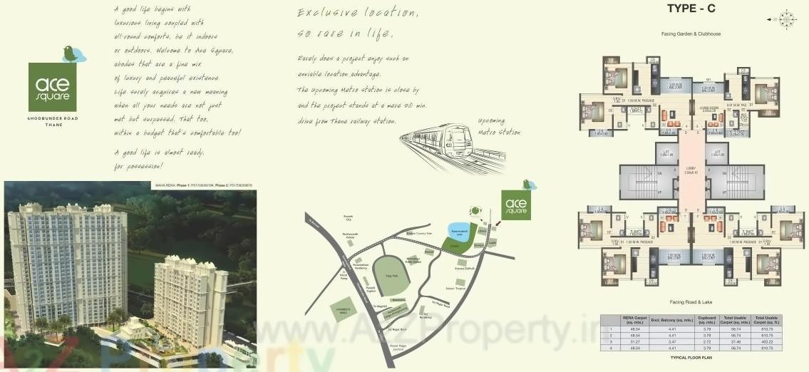  of real estate project Ace Square located at Thane-m-corp, Thane, Maharashtra