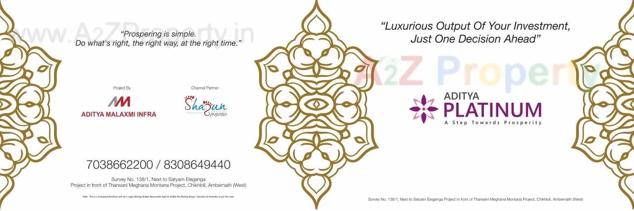  of real estate project Aditya Platinum located at Badlapur-m-cl, Thane, Maharashtra