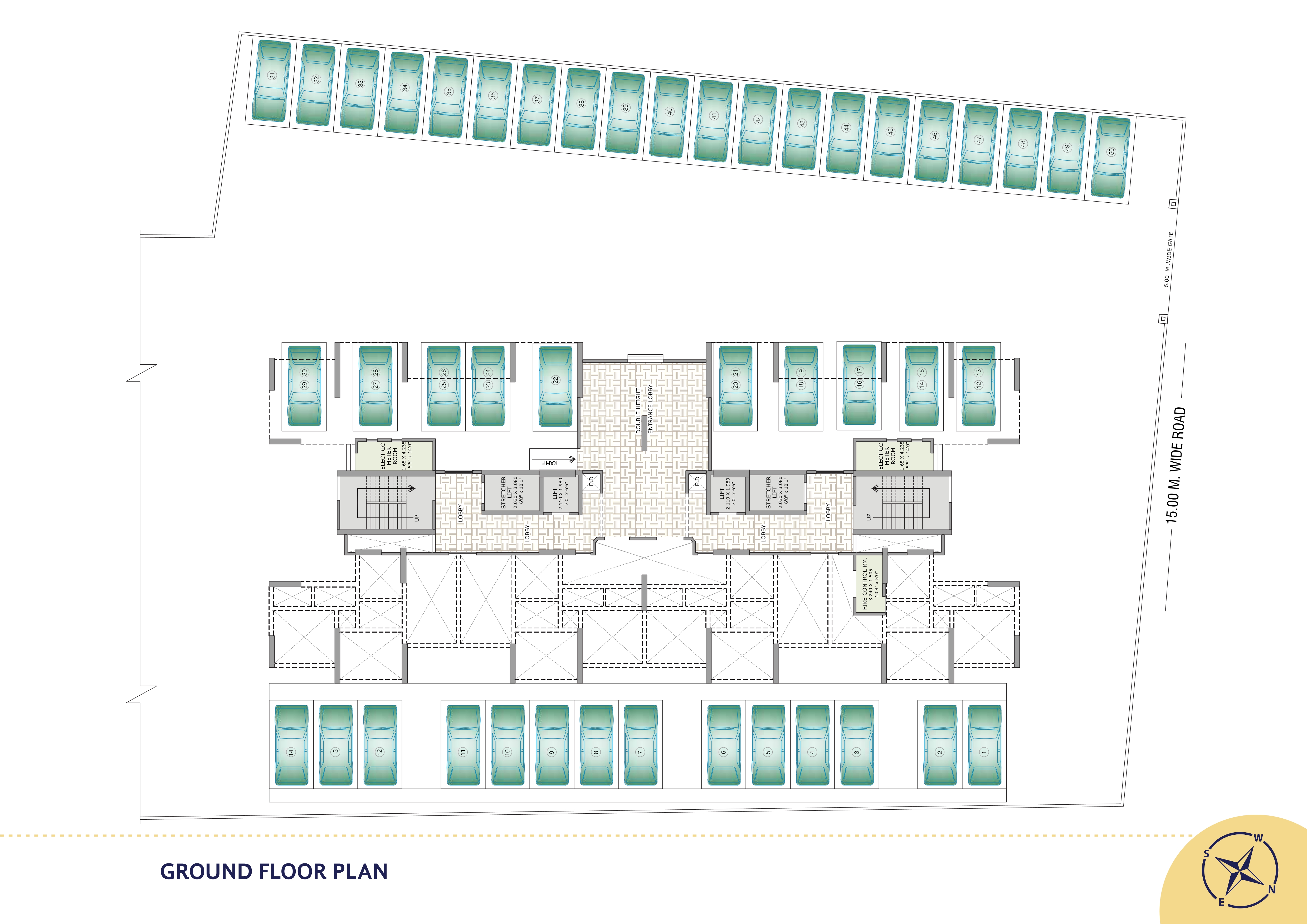 Layout of real estate project Airoli Co Op Housing Soc Ltd located at Navi-mumbai-m-corp, Thane, Maharashtra