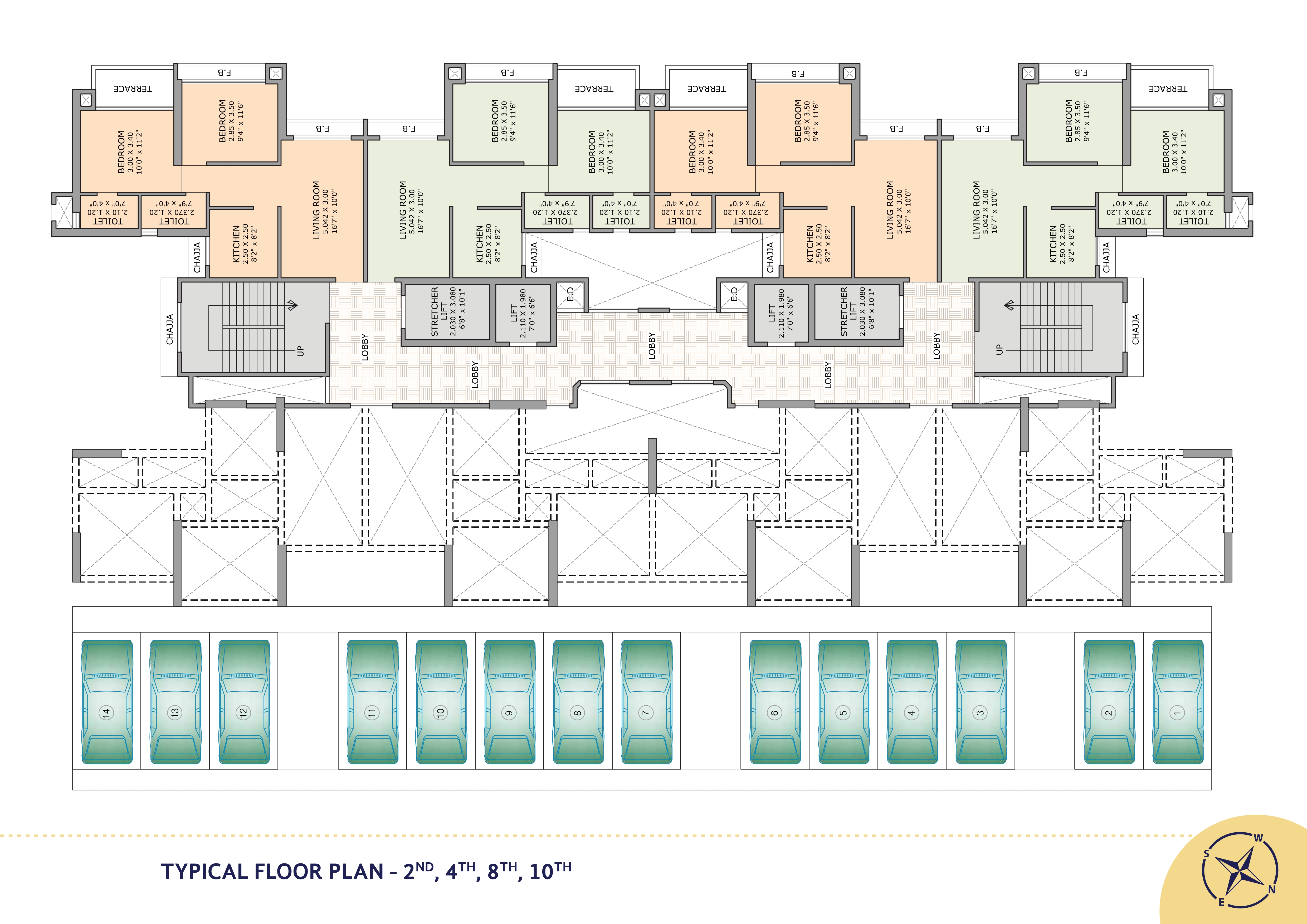 Layout of real estate project Airoli Co Op Housing Soc Ltd located at Navi-mumbai-m-corp, Thane, Maharashtra
