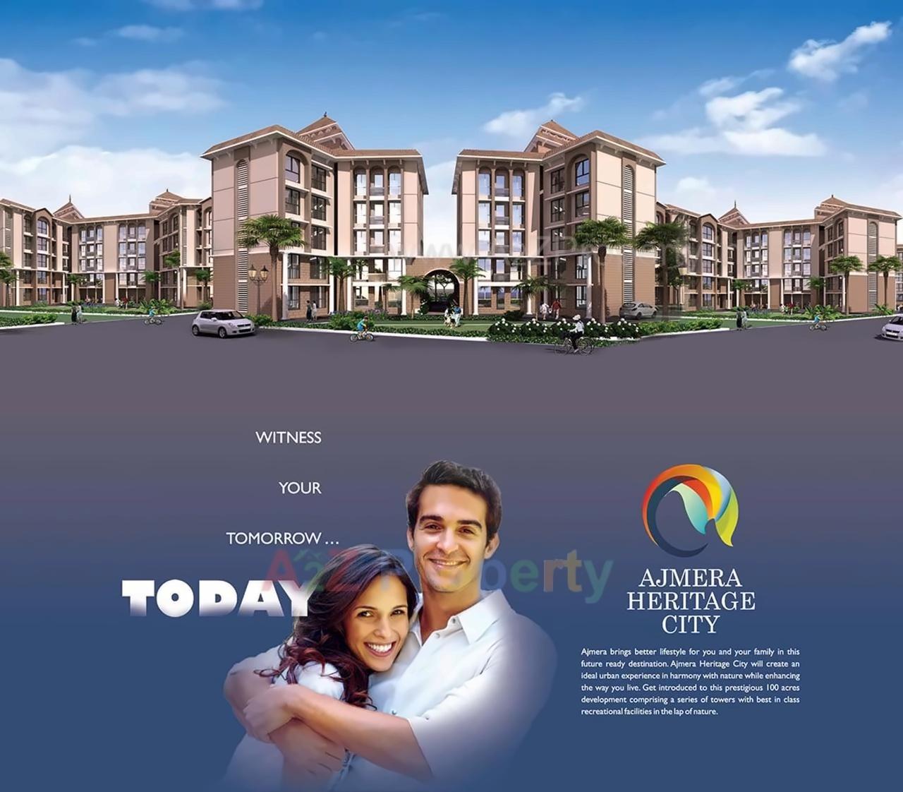  of real estate project Ajmera Heritage located at Khardi-ct, Thane, Maharashtra