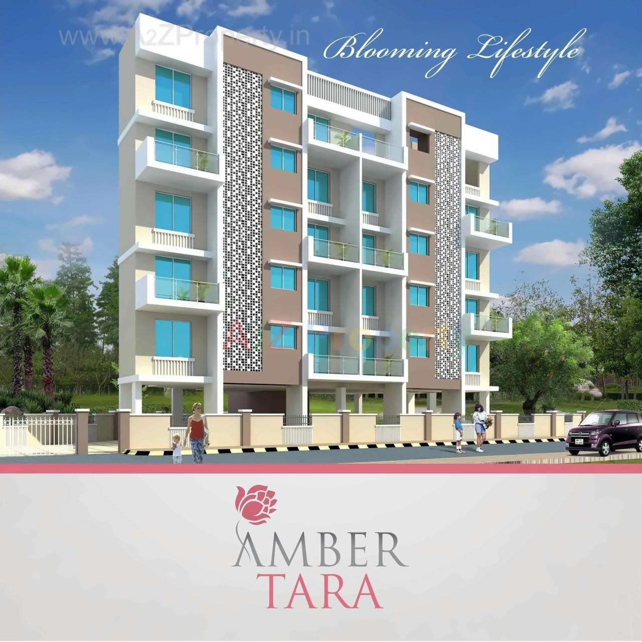 3D Elevation of real estate project Amber Tara located at Dombivli, Thane, Maharashtra
