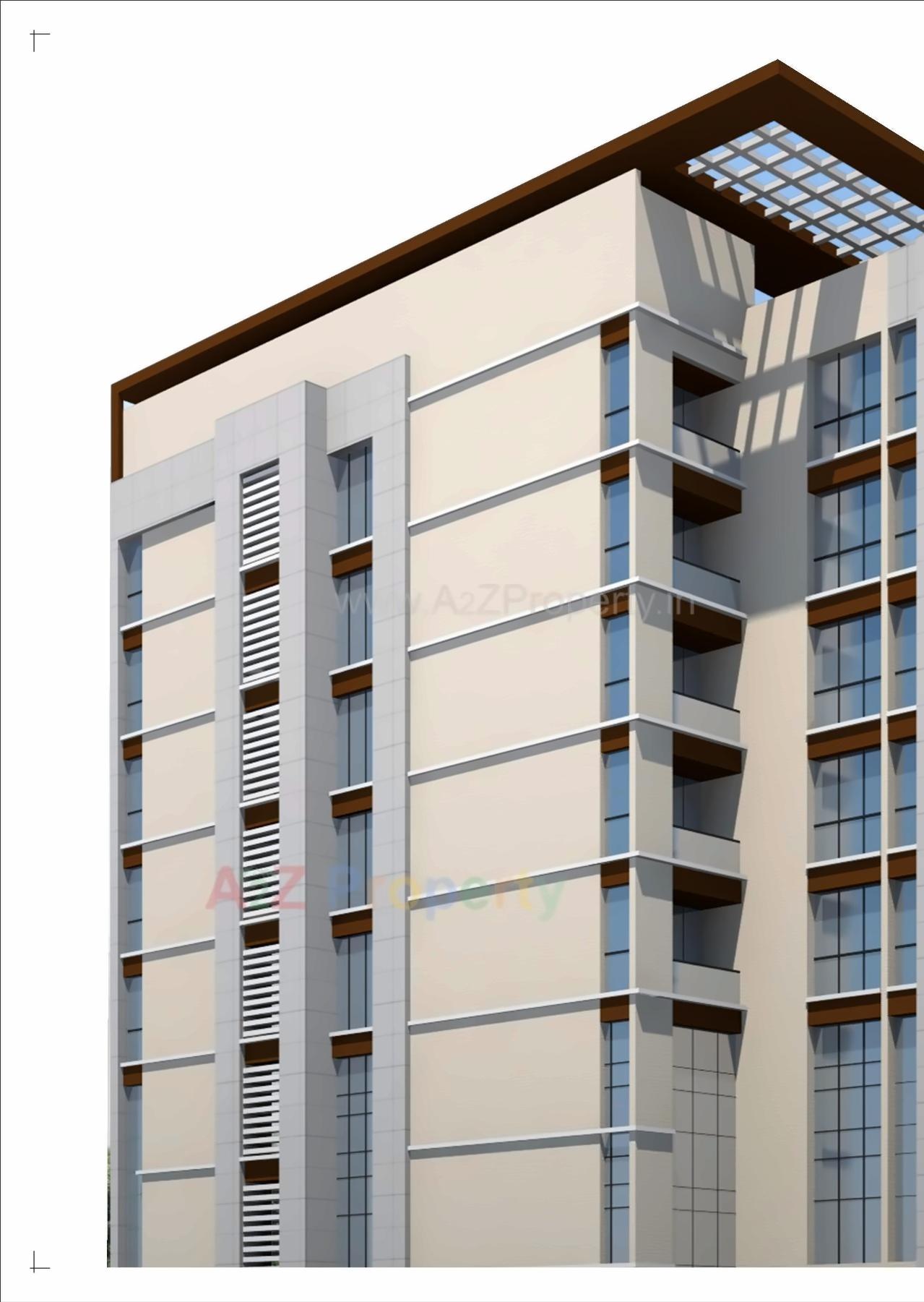 3D Elevation of real estate project Amrut Plaza located at Thane-m-corp, Thane, Maharashtra