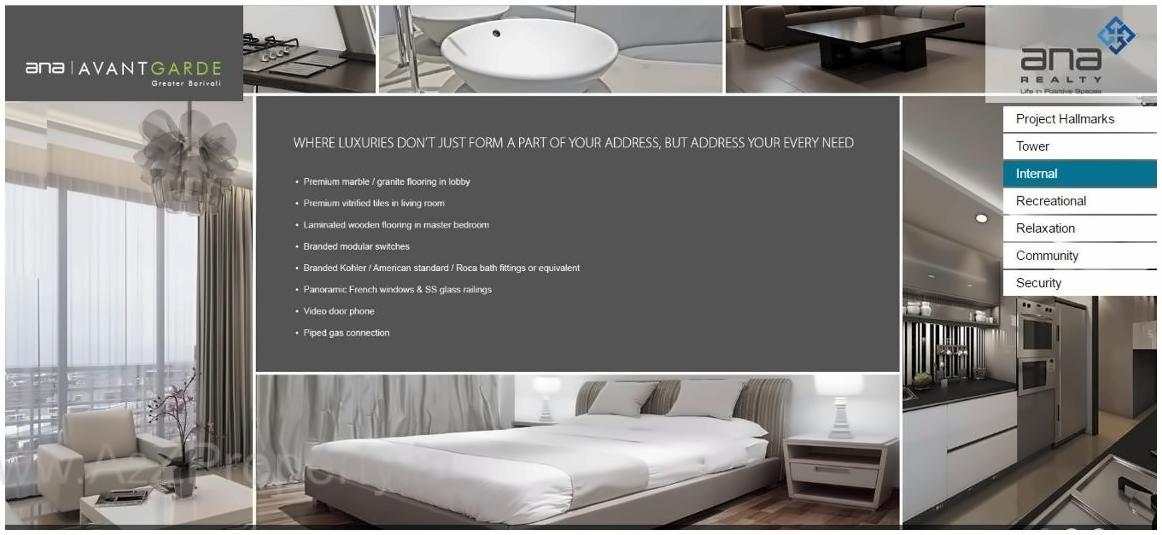  of real estate project Ana Avant Garde located at Mirabhayandar-m-corp, Thane, Maharashtra