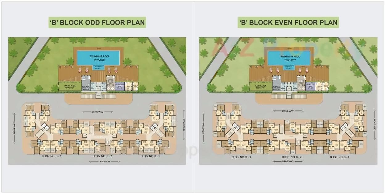 Layout of real estate project Arihant Anmol located at Badlapur-m-cl, Thane, Maharashtra