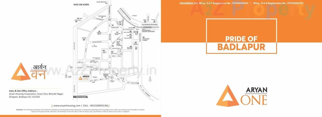  of real estate project Aryan One located at Badlapur-m-cl, Thane, Maharashtra