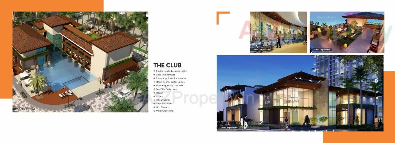 3D Elevation of real estate project Aryan One located at Badlapur-m-cl, Thane, Maharashtra