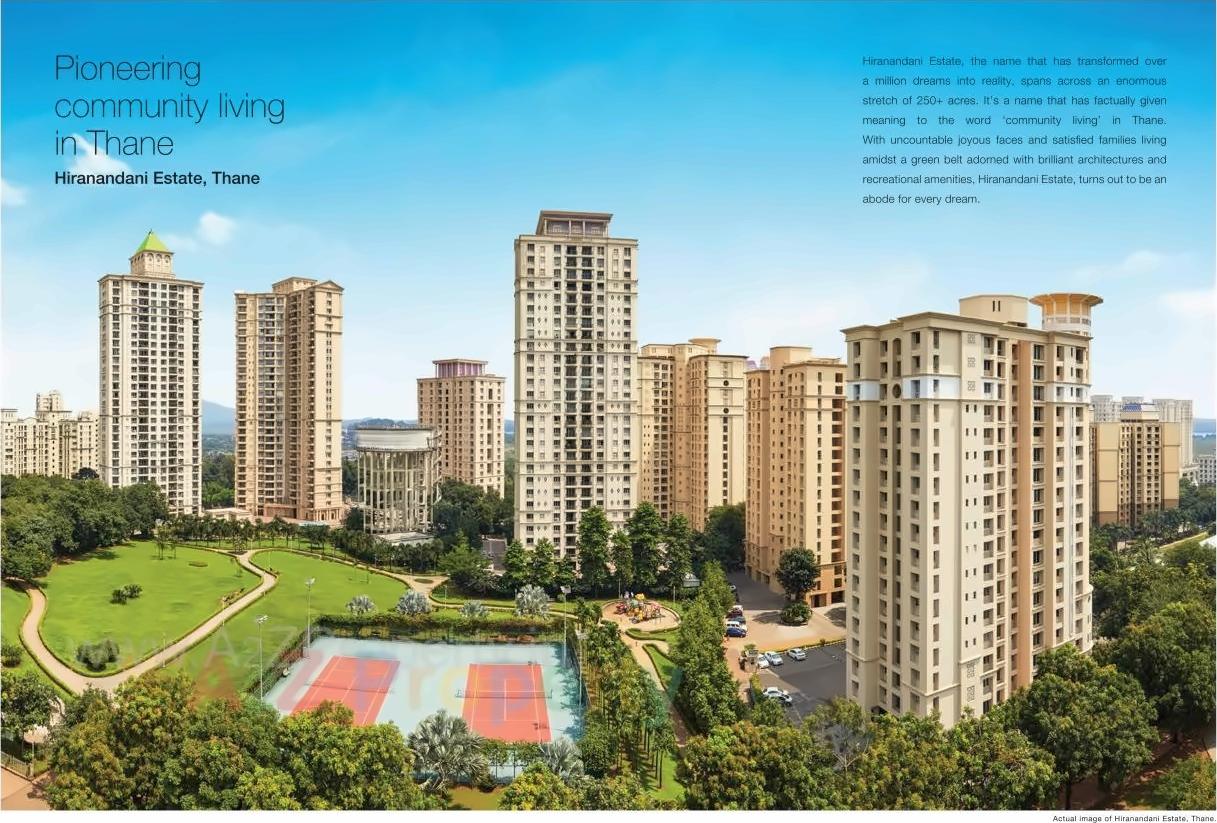 3D Elevation of real estate project Athena located at Thane-m-corp, Thane, Maharashtra