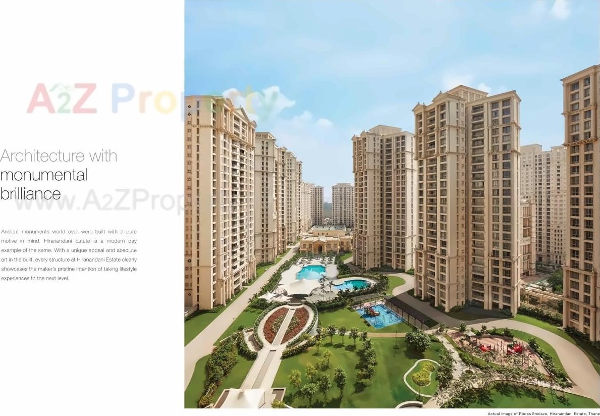 3D Elevation of real estate project Athena located at Thane-m-corp, Thane, Maharashtra