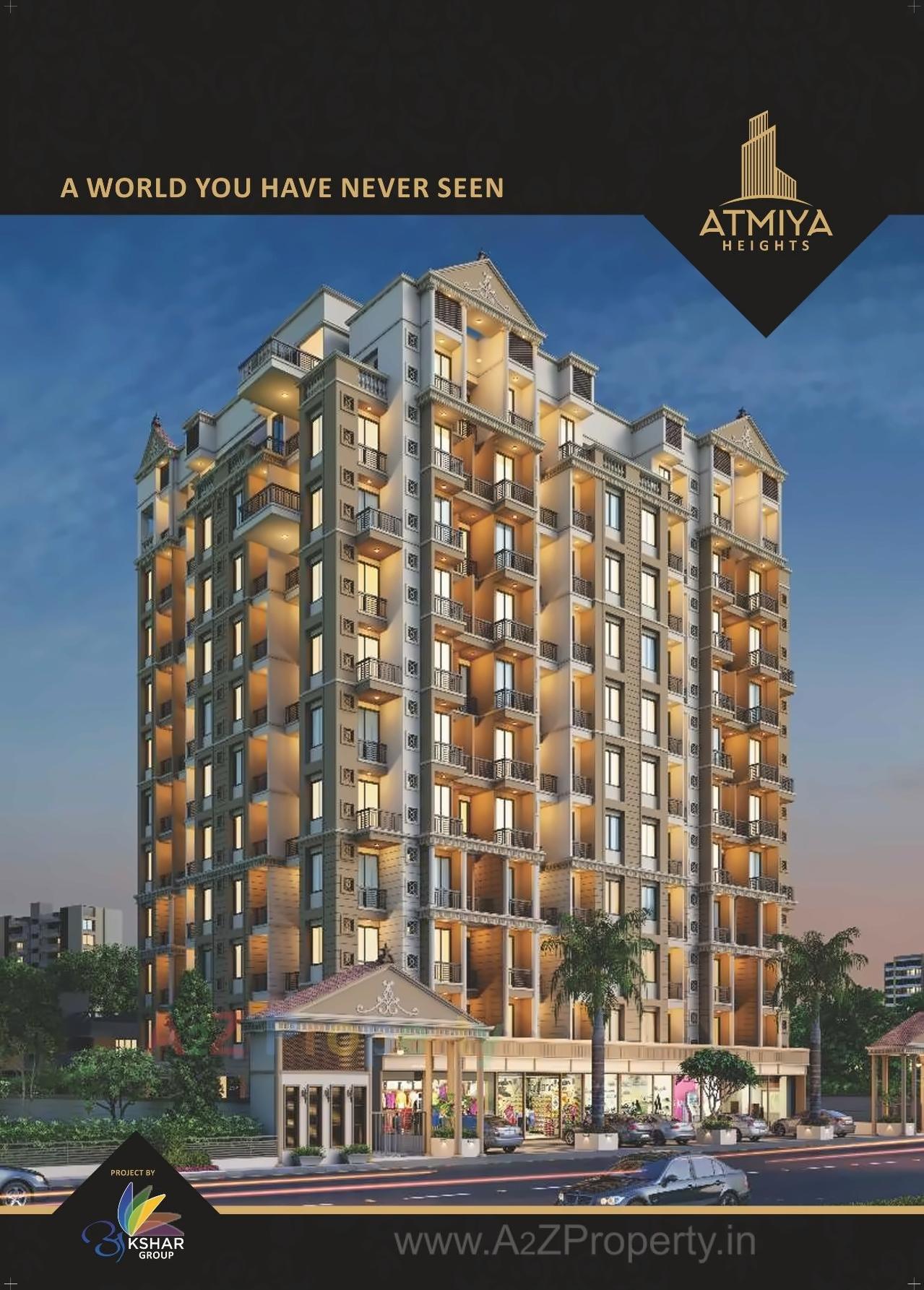3D Elevation of real estate project Atmiya Heights located at Sonavale, Thane, Maharashtra