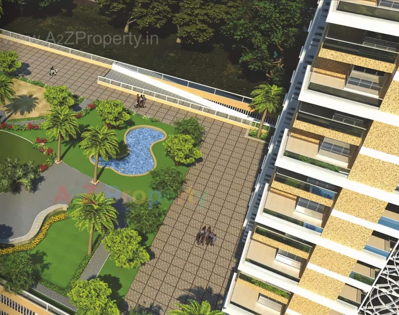 3D Elevation of real estate project Auralis The Twins located at Thane-m-corp, Thane, Maharashtra