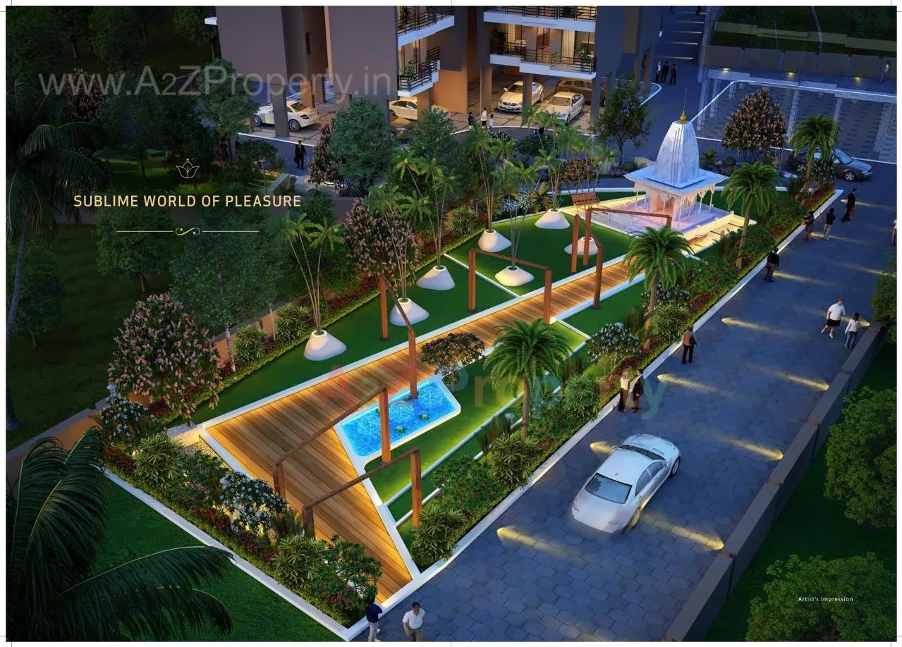 3D Elevation of real estate project Balaji Exotica located at Chikanghar, Thane, Maharashtra
