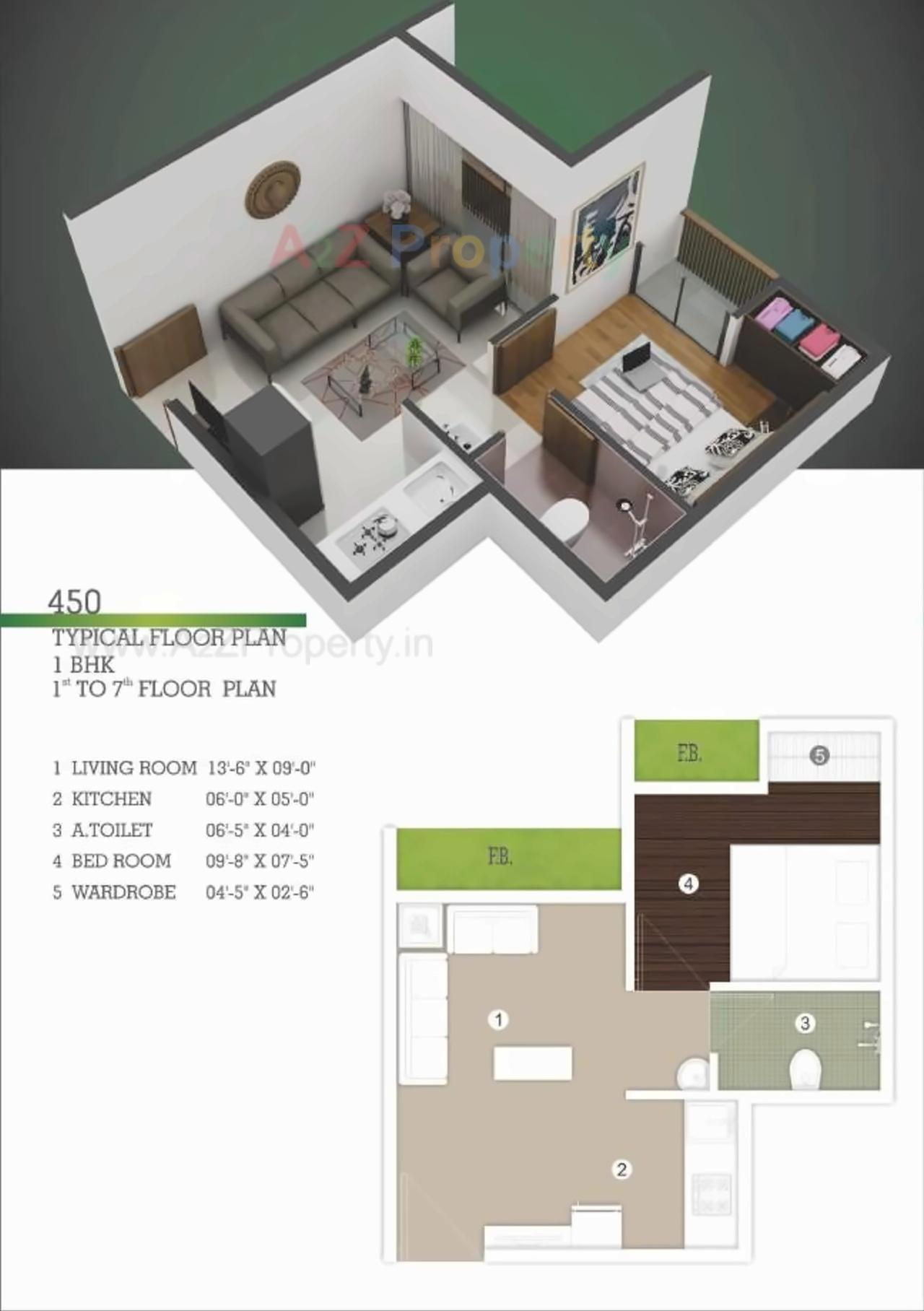 Layout of real estate project Belantara located at Navi-mumbai-m-corp, Thane, Maharashtra