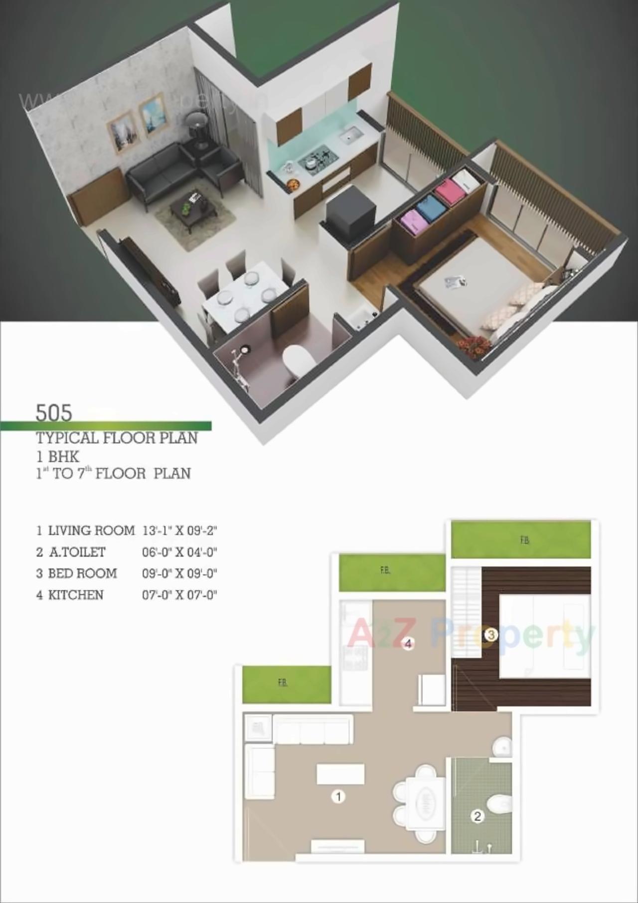 Layout of real estate project Belantara located at Navi-mumbai-m-corp, Thane, Maharashtra