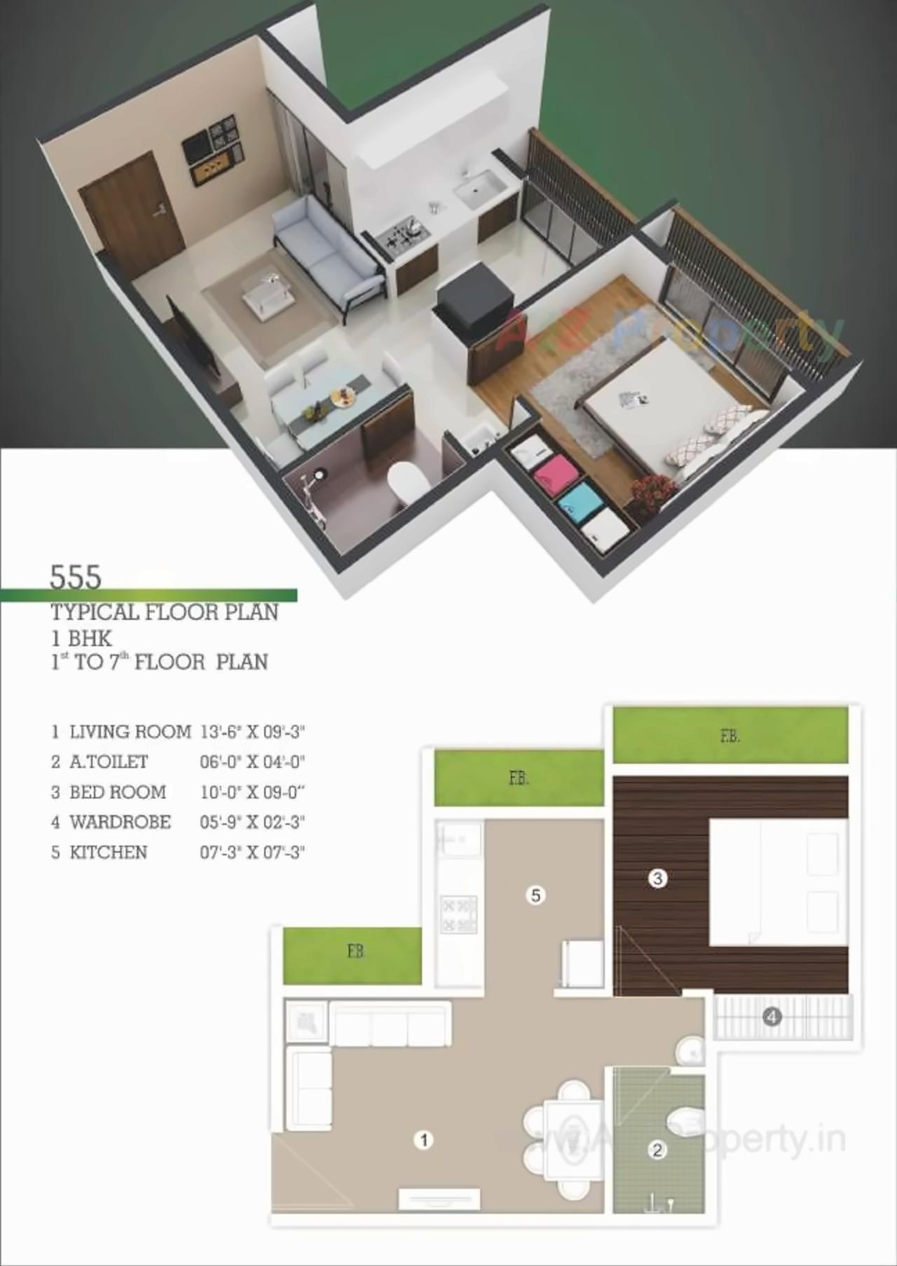 Layout of real estate project Belantara located at Navi-mumbai-m-corp, Thane, Maharashtra