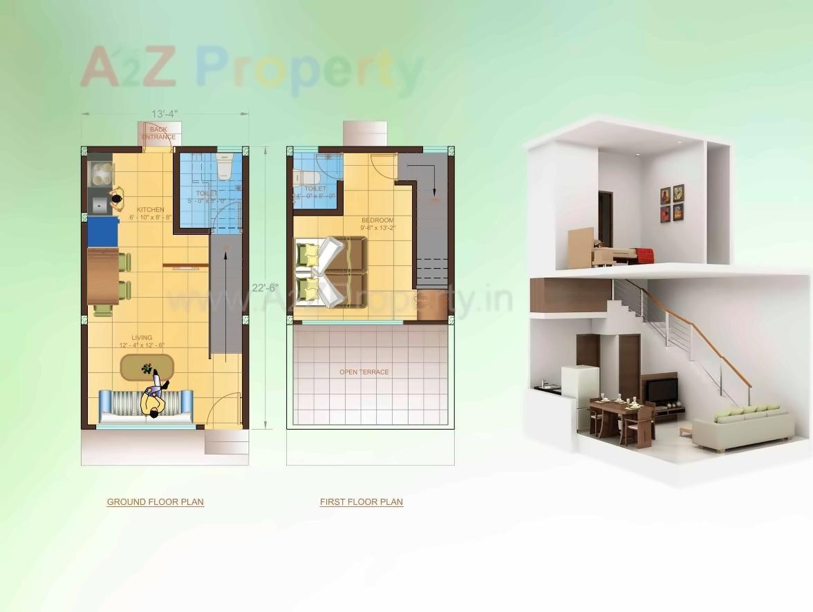 Layout of real estate project Benchmark Greens located at Vangani-ct, Thane, Maharashtra