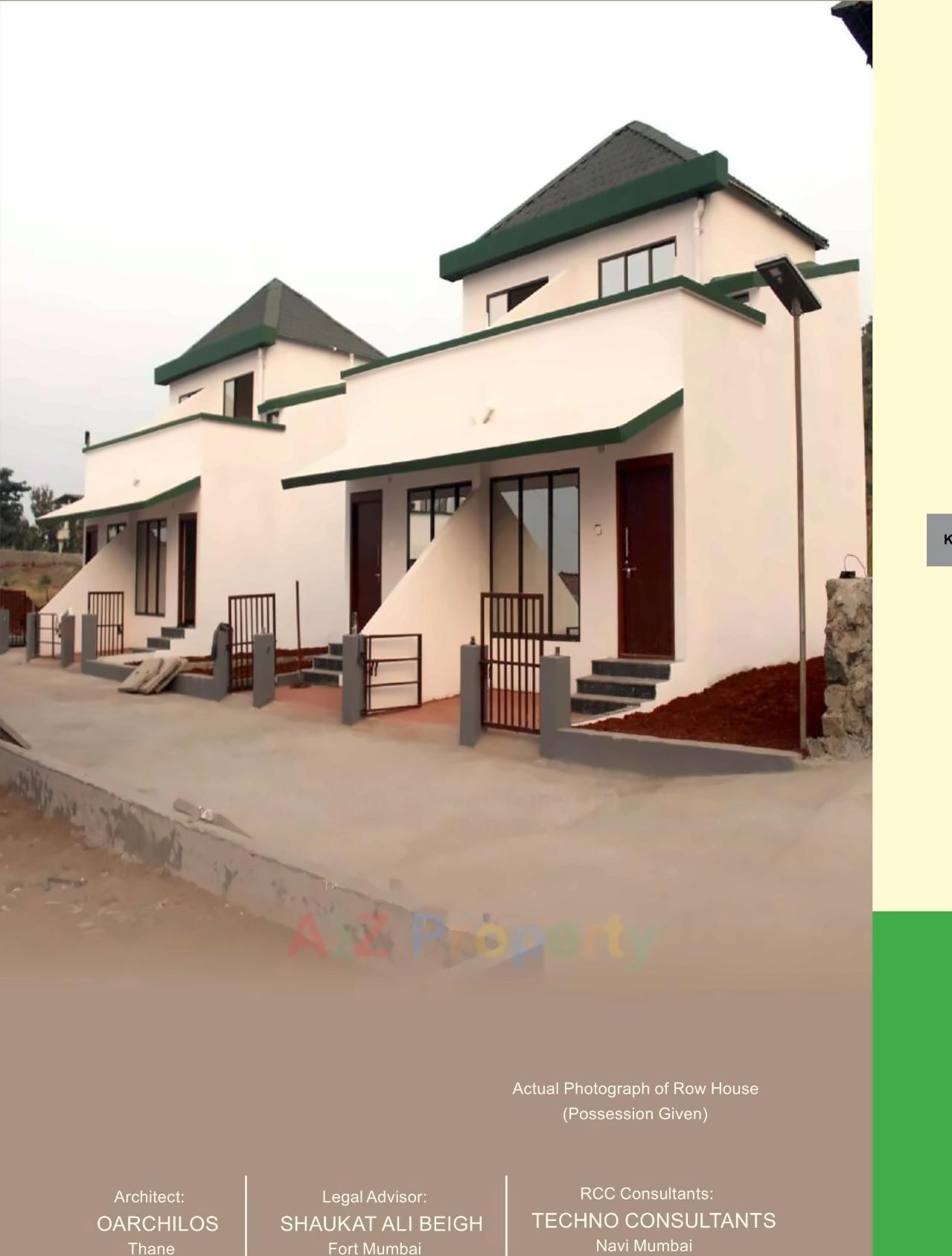 3D Elevation of real estate project Benchmark Greens located at Vangani-ct, Thane, Maharashtra