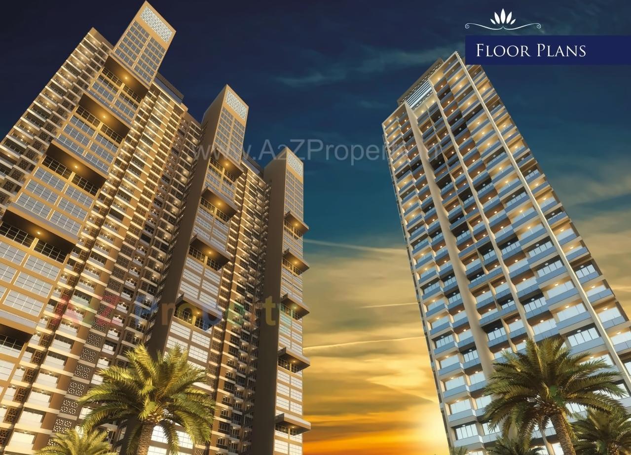 3D Elevation of real estate project Bhagwati Eleganza located at Navi-mumbai-m-corp, Thane, Maharashtra