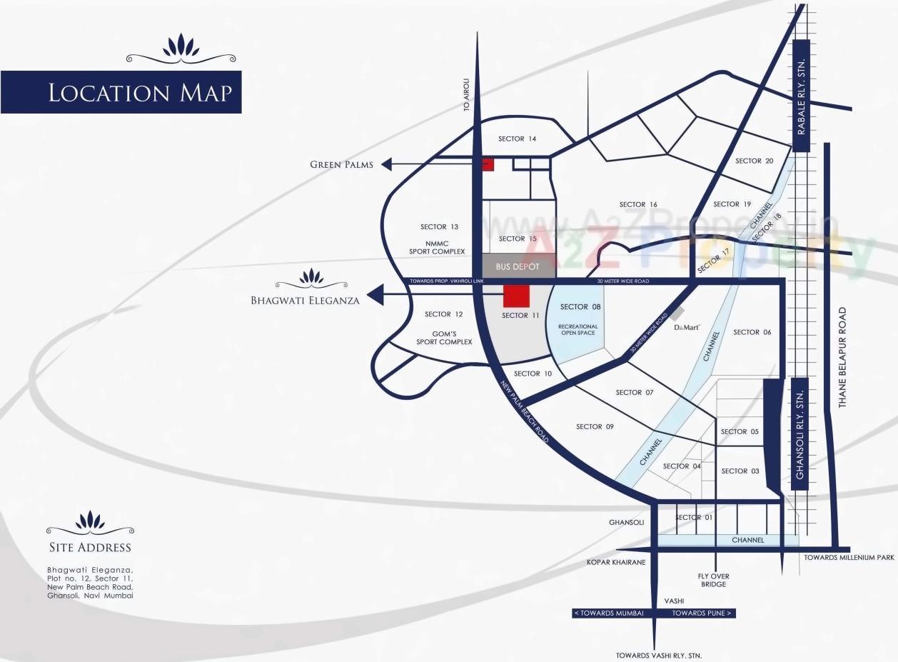  of real estate project Bhagwati Eleganza located at Navi-mumbai-m-corp, Thane, Maharashtra