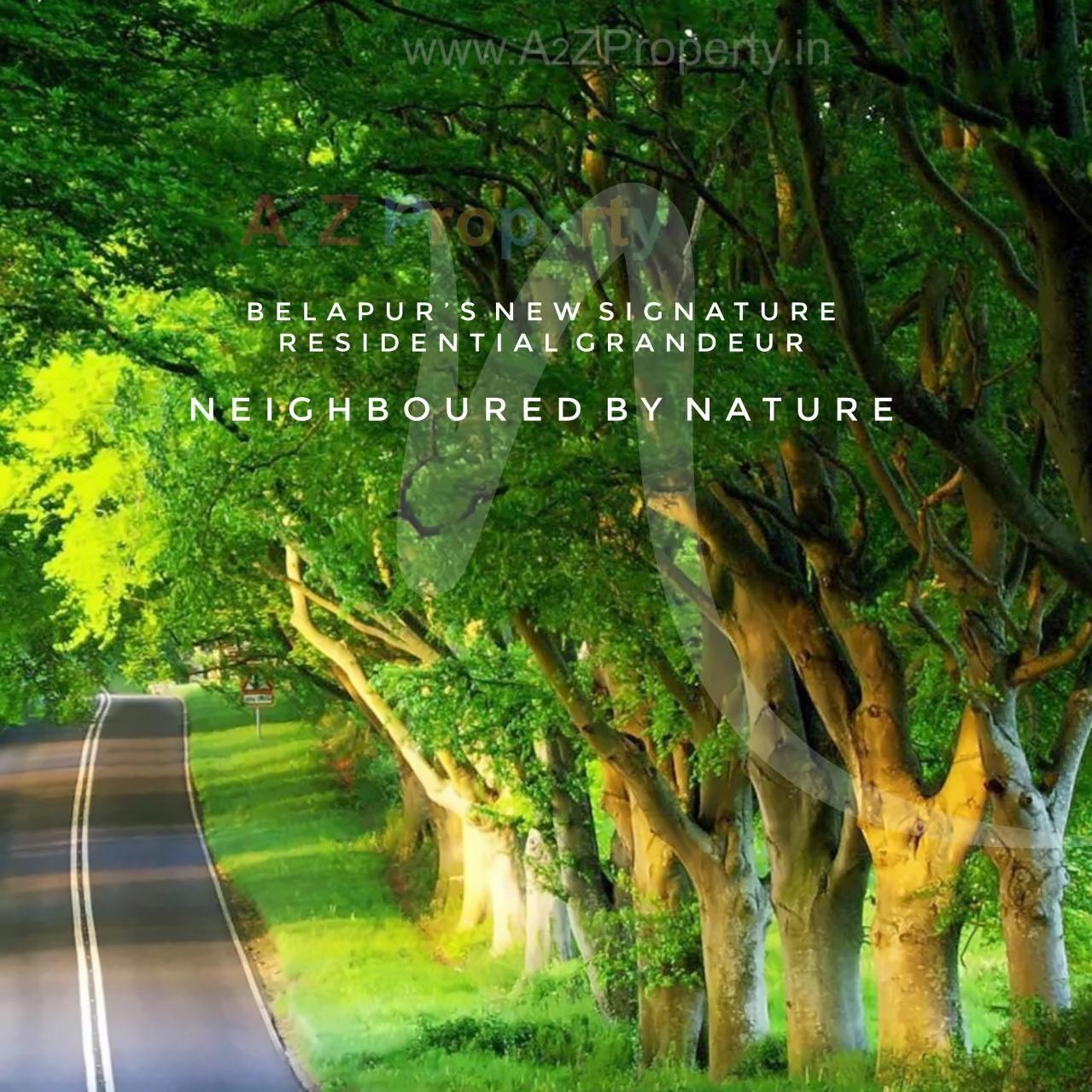 3D Elevation of real estate project Bhairaav Signature located at Navi-mumbai-m-corp, Thane, Maharashtra