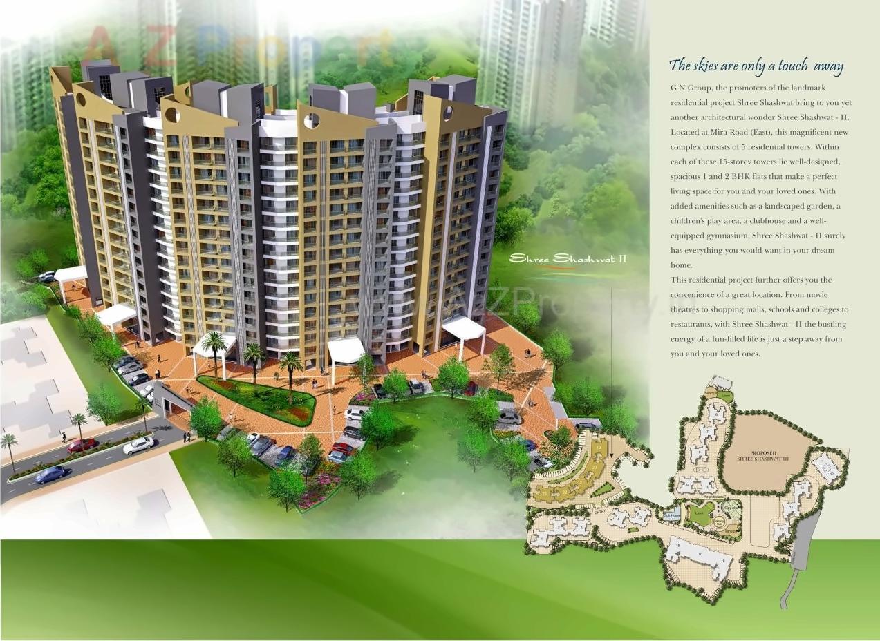 3D Elevation of real estate project 23 As Per Sale Plan E As Per Approved Plan located at Mirabhayandar-m-corp, Thane, Maharashtra