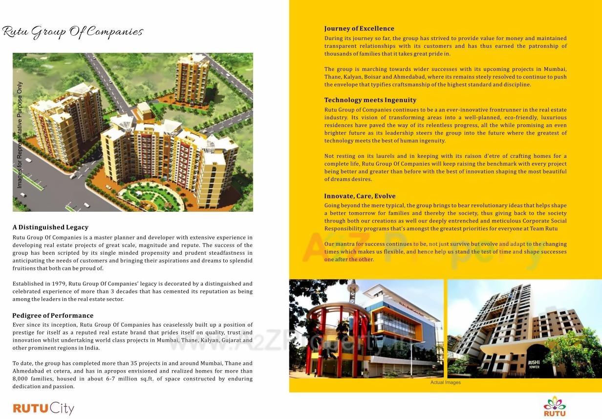  of real estate project A, Richmond Of Rutu City Complex located at Thane-m-corp, Thane, Maharashtra