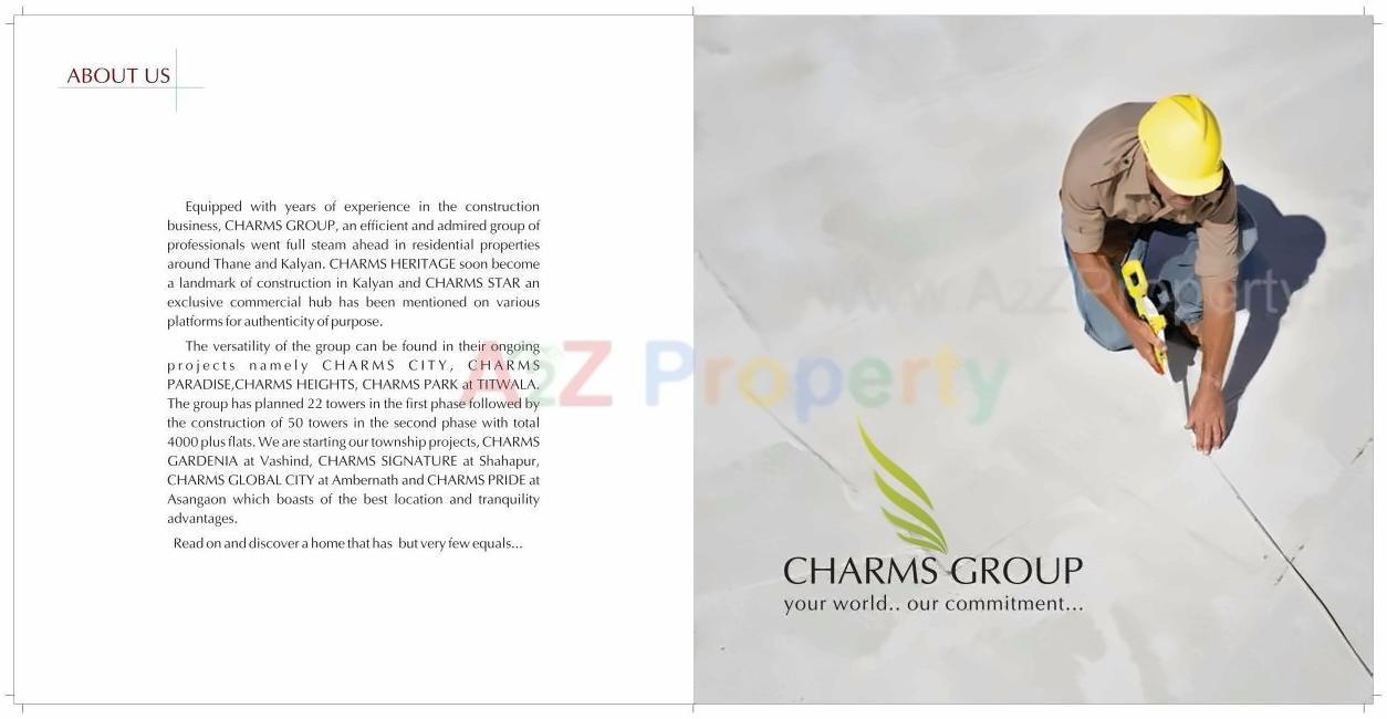  of real estate project Charms Heights located at Manda, Thane, Maharashtra