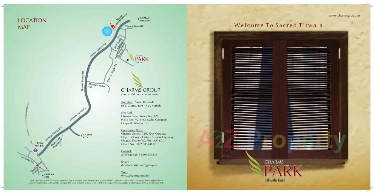  of real estate project Charms Park located at Titwala, Thane, Maharashtra