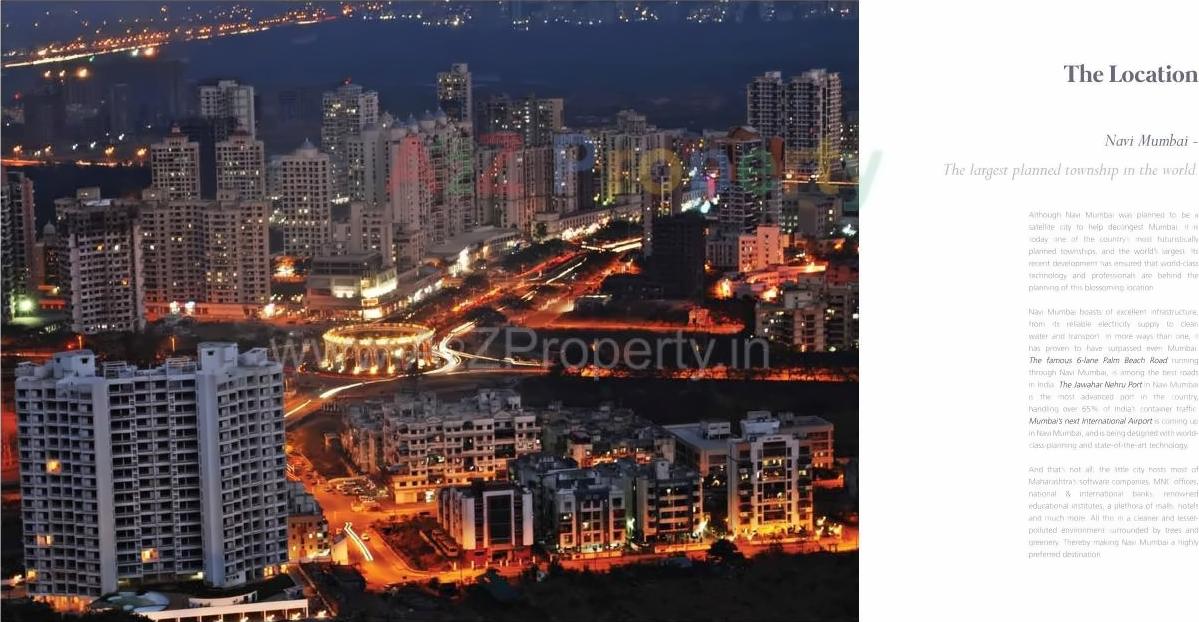 3D Elevation of real estate project Cloud 36 located at Navi-mumbai-m-corp, Thane, Maharashtra