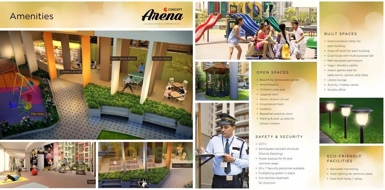  of real estate project Concept Arena located at Ambarnathm-cl, Thane, Maharashtra