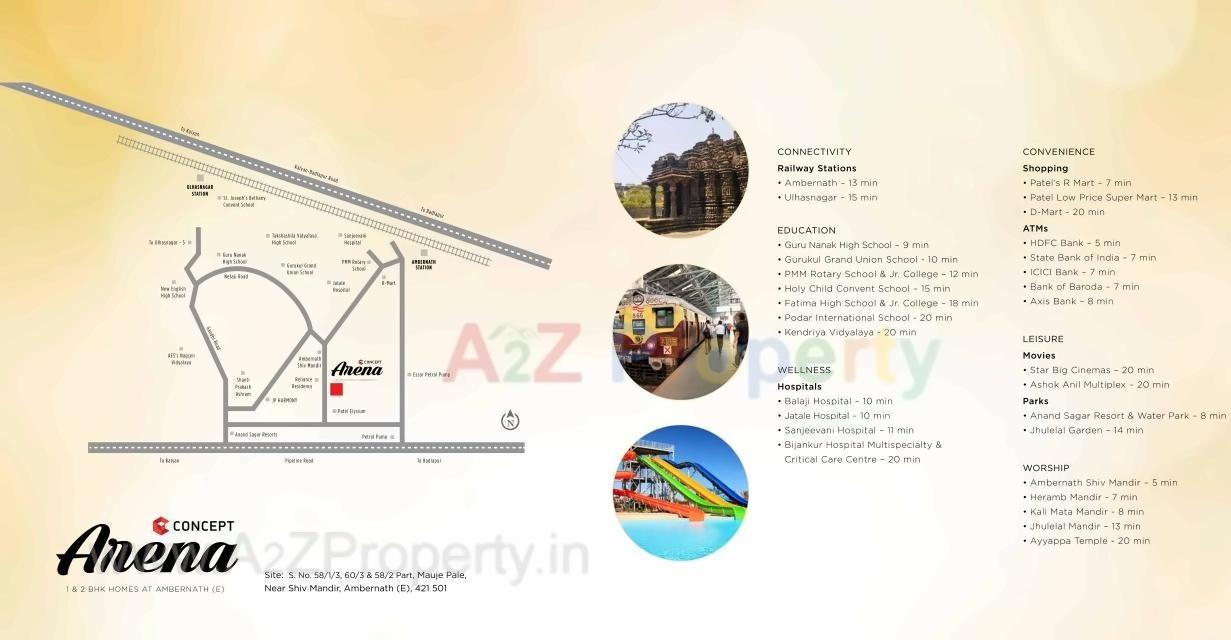  of real estate project Concept Arena located at Ambarnathm-cl, Thane, Maharashtra