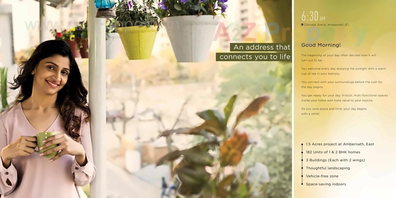  of real estate project Concept Arena located at Ambarnathm-cl, Thane, Maharashtra