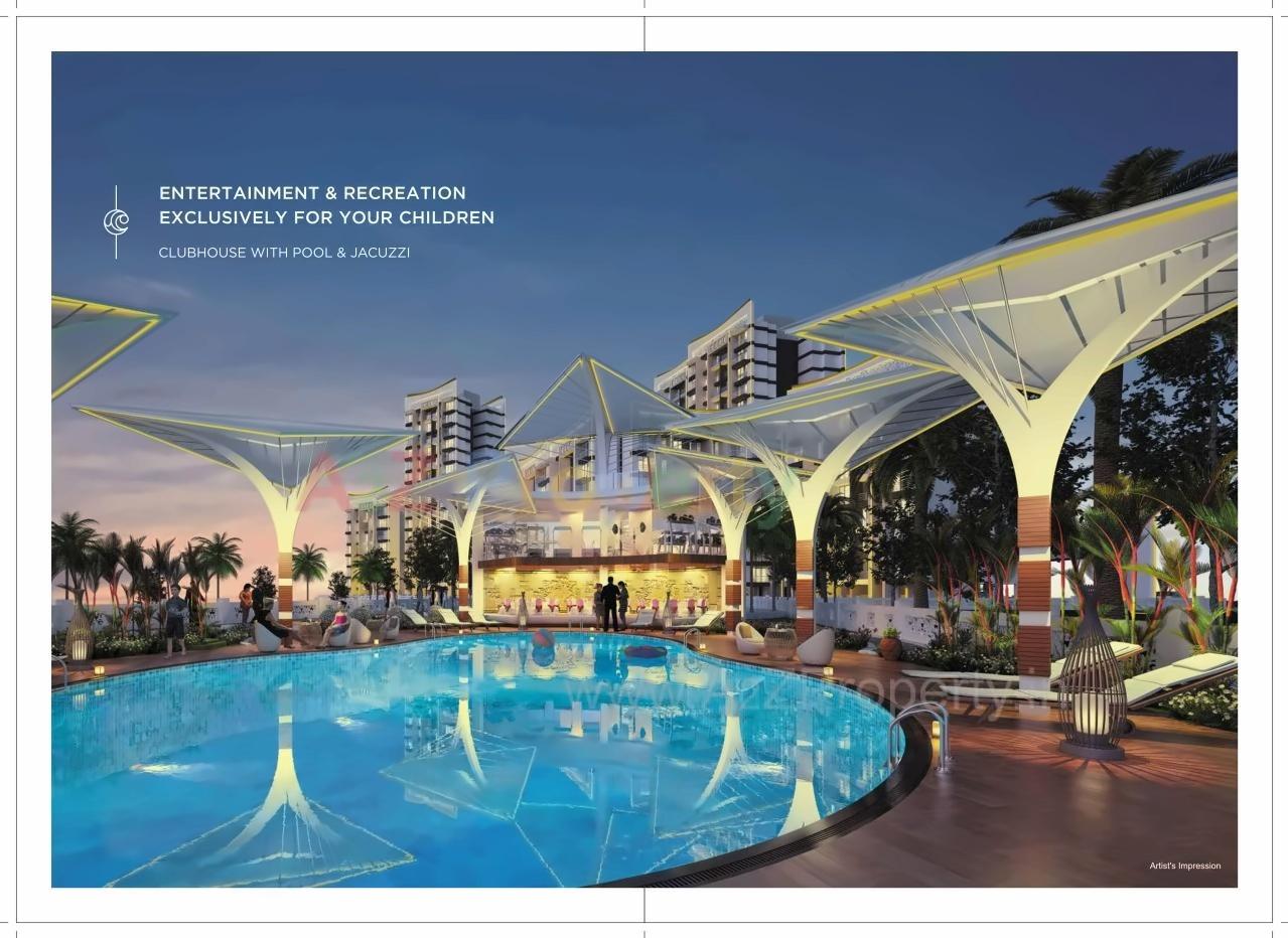 3D Elevation of real estate project Continental Futura located at Kon-ct, Thane, Maharashtra