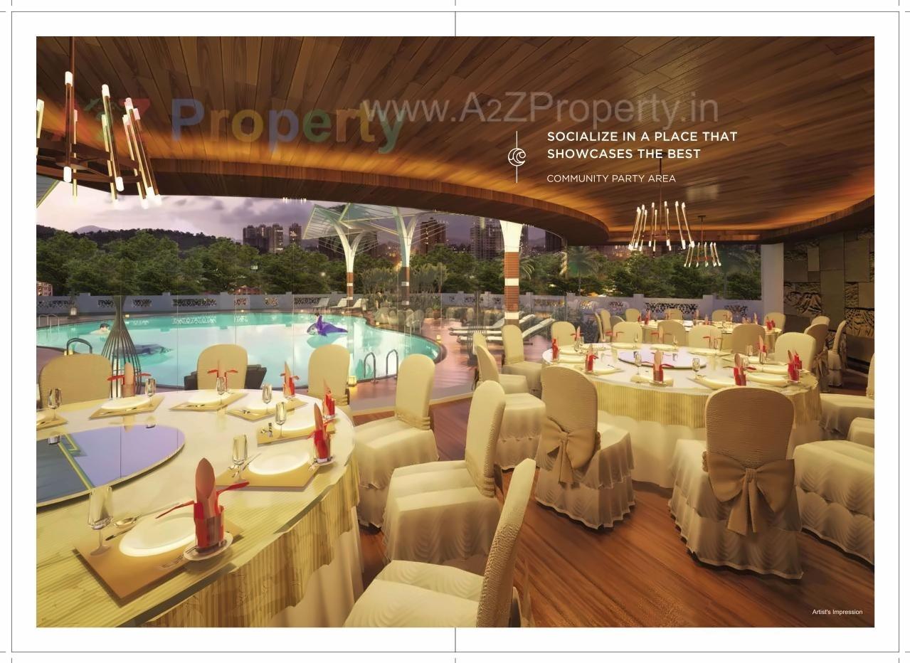 3D Elevation of real estate project Continental Futura located at Kon-ct, Thane, Maharashtra