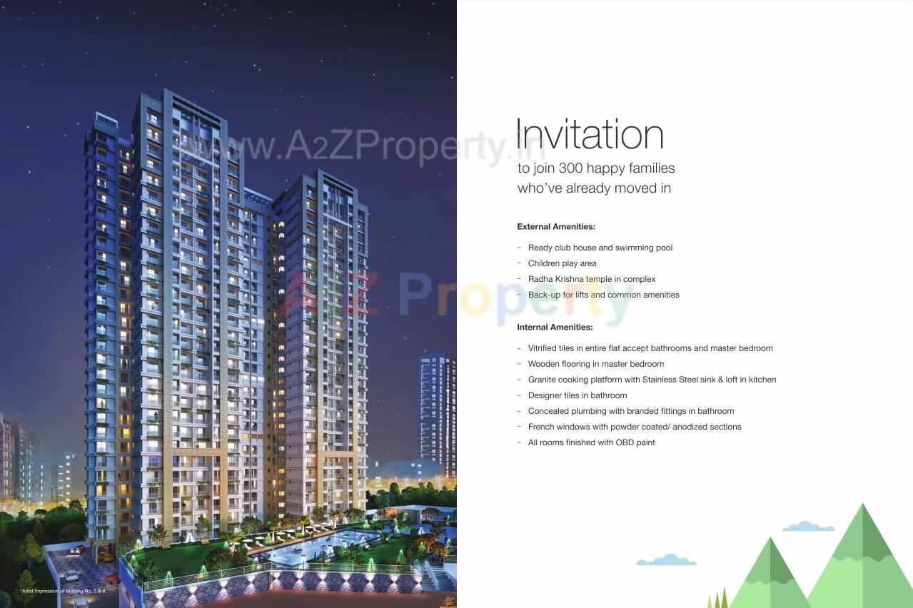 3D Elevation of real estate project Cosmos Horizon located at Thane-m-corp, Thane, Maharashtra