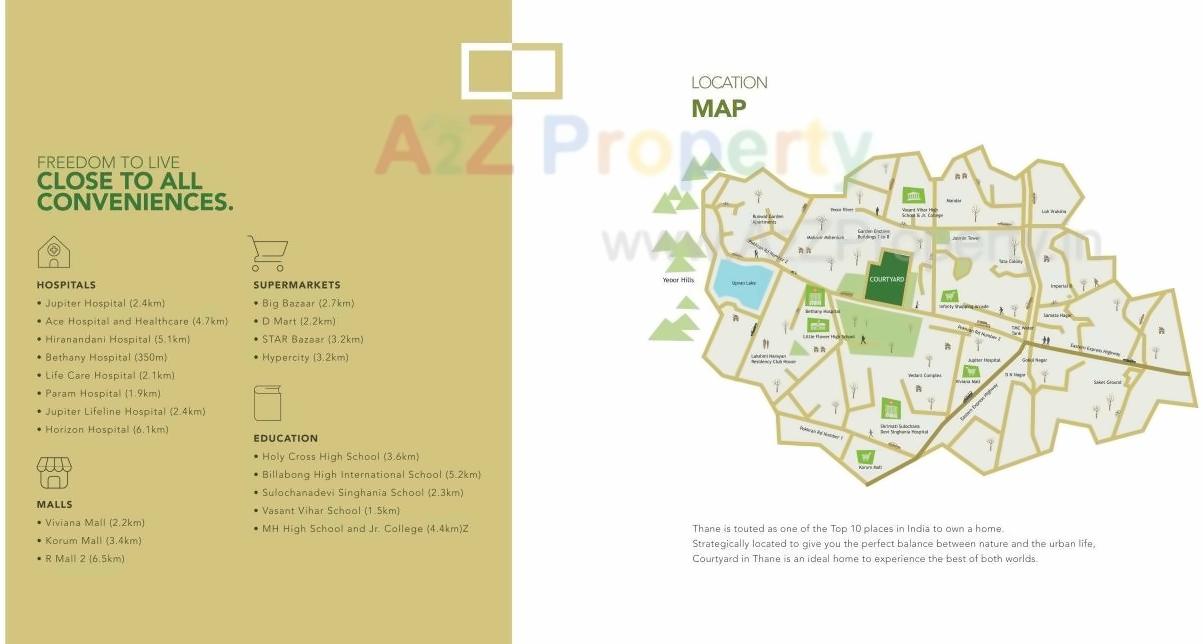  of real estate project Courtyard   Onyx located at Thane-m-corp, Thane, Maharashtra