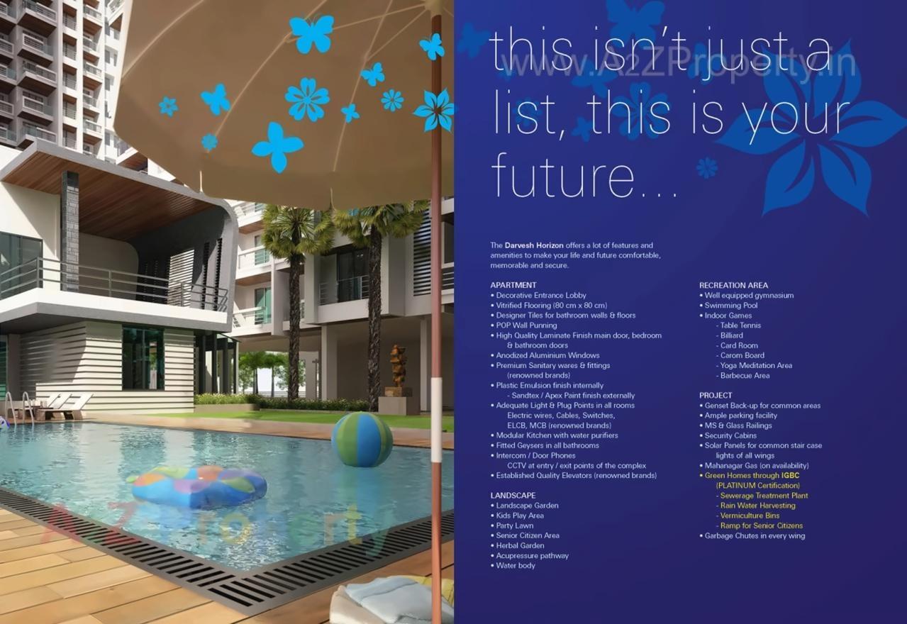 3D Elevation of real estate project Darvesh Horizon located at Mirabhayandar-m-corp, Thane, Maharashtra