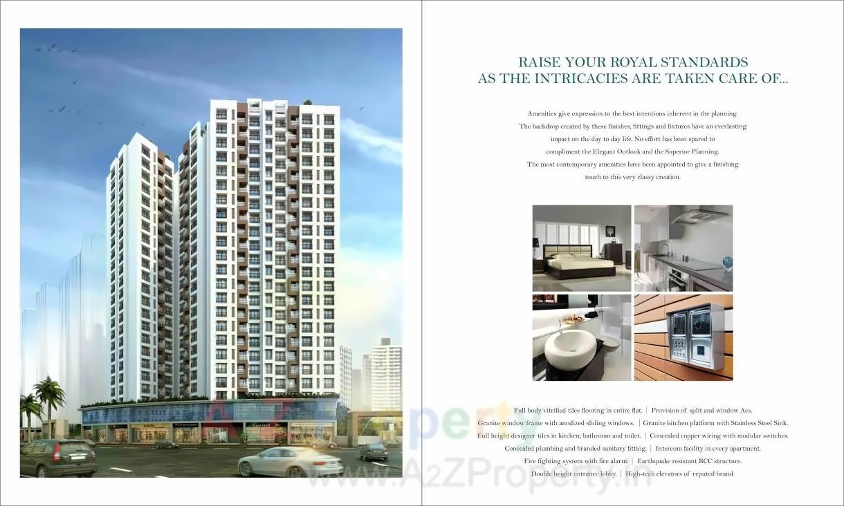 3D Elevation of real estate project Delta Vrindavan located at Mirabhayandar-m-corp, Thane, Maharashtra