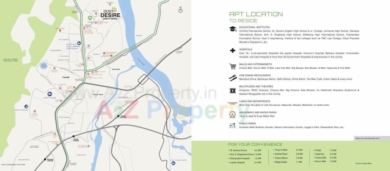  of real estate project Dosti Desire Dosti Joy located at Thane-m-corp, Thane, Maharashtra