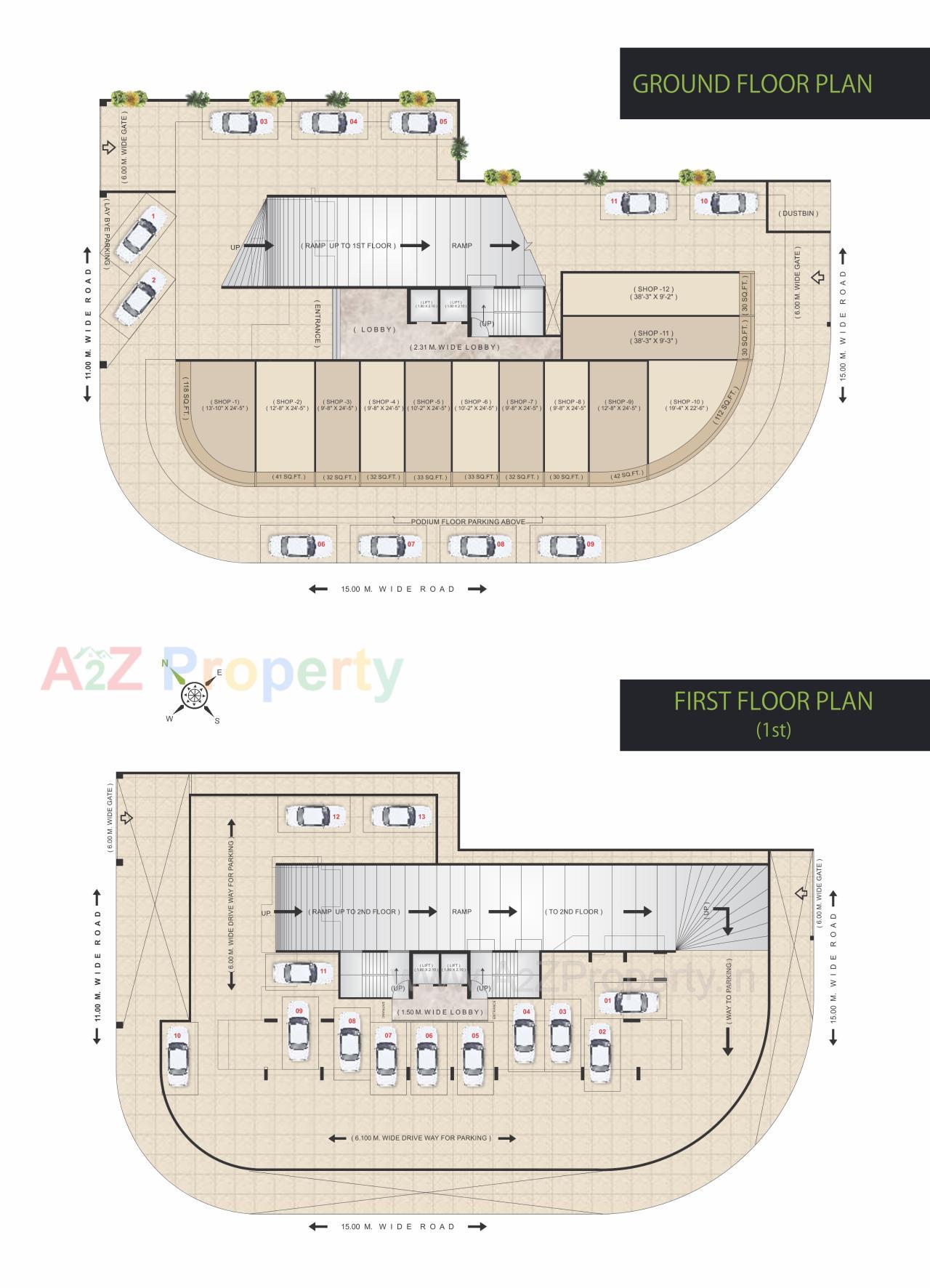 Layout of real estate project Dream Solitaire located at Navi-mumbai-m-corp, Thane, Maharashtra